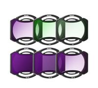 Juego de filtros UV & ND & CPL para dji AVATA 2 Accesorios, Accesorios polarizadores (uego de 6 Piezas)