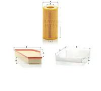 Juego de filtros VOLVO C30, C70 II, S40 2, S40 II, V50 MANN FILTER