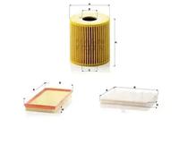 MANN-FILTER C 3594 Filtro de aire - para Automóviles + Vehículos de transporte