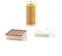 Juego de filtros VOLVO S60 II, S80 II, V60 I, V60 I (155), V70 III, XC60 I MANN