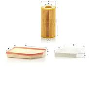 Juego de filtros VOLVO S80 II, V70 III, XC60 I, XC70 II MANN FILTER