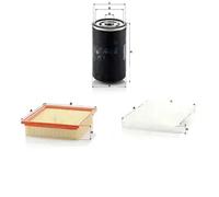 Filtro de aire MANN-FILTER C 27 154/1