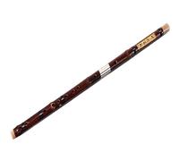juego de flauta de bambú Flauta De Bambú Púrpura, Instrumentos Musicales Profesionales Transversales Hechos A Mano (Color : D)
