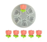 Juego de flores de silicona con 4 diseños florales para decoración de pasteles, chocolate, fondant, hibisco, forma de flor, herramienta de decoración de pasteles