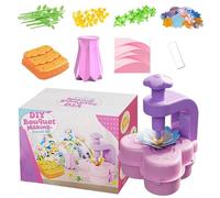 Juego De Flores De Tela Para Niños - Juguete Manual De Flores De Tela Para Niñas - Juego Interactivo De Creación De Bouquetsx Floralexs Para Mayores De 3 Años Para Actividades En Aula, Hogar Y Días De