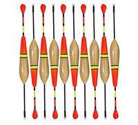 Juego de flotadores de pesca boya Bobber Antena de madera de balsa flotabilidad 3g 14cm/19cm Flotteur Peche Stream Flotteur Flotador pesca (Color: 10pcs 14cm 3g) (40pcs 19cm 3g) (40pcs 19cm 3g)