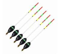 Juego de flotadores de pesca con cabeza de cobre para boya vertical aparejos de pesca de mar (15 g)