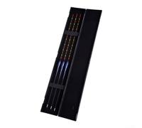 Juego de flotadores de pesca ForNano Waggler de 3 piezas con material compuesto ultra sensible y puntas fluorescentes para mejorar la pesca en agua dulce (A)