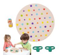 Juego de Forma a juego para niños | Mejora la concentración de los niños, juego de mesa de clasificación de con forma de madera | Mentalidad, Juguetes de lógica educativa,
