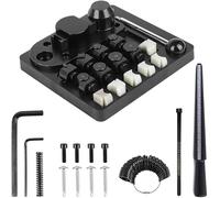 Juego de formación de joyas, herramienta profesional de doblador de anillos para dar forma y hacer anillos, kit esencial de manualidades de joyería para artesanos y aficionados