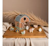 Juego de formas Little Farm de madera | Little Dutch