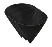 Juego de forros para maceteros en forma de cono: 3 piezas de fieltro para macetas, accesorio para plantar de 30,5 cm, evita la anidación de pájaros, cuidado duradero del jardín con fácil colocación |