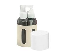 Juego de Frascos de Viaje - Set 4 en 1 a Prueba de Fugas - Contenedores de tamaño para llevar para champú, loción o líquido,para Mujer Champú Acondicionador Gel de Ducha Perfume Viaje Vacaciones Hotel