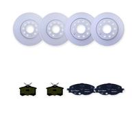 Juego De Frenos Completo HELLA Para SEAT LEON Eje Delantero Trasero