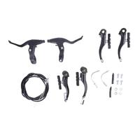 Juego de frenos de bicicleta tipo V, kit de cable de freno de bicicleta | Juego de repuesto de frenos en V, frenos en V de tracción lineal para bicicleta de carretera, bicicleta de montaña