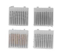 Juego de fresas de acero de tungsteno, 40 piezas, vástago de 1/8 de pulgada, para máquinas herramienta CNC, ideal para carpintería, tallado y trabajo con plástico, madera dura,