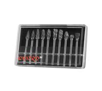 Juego de fresas de carburo Dnipro-M para grabador 10 uds.