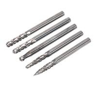 Juego De Fresas De Carburo Micro Sealey MCBSET01 5 Piezas