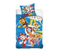 Juego de Funda nórdica de 140 x 200 cm y Funda de Almohada de 65 x 65 cm, diseño de Patrulla Canina con Stella, Ruben, Chase y Marcus