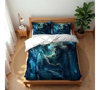 Juego De Funda Nórdica King Kong De Algodón Premium Antialérgico Y Antiácaros Colección De Ropa De Cama Transpirable Ideal para El Verano (Gorilla 02,150x200cm-Cama 90)