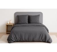 Juego de funda nórdica UNI en acabado Micro Lavée: Arena / 240x220cm