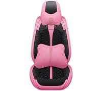 Juego De Fundas Asiento Coche Para Ford Para Focus 2 3 Mk2 Mk3 Para Fiesta Para Mondeo Mk4 Para Fusion Para Kuga Para Ranger Para Mk7 Protectoras Asiento(Pink,Deluxe)