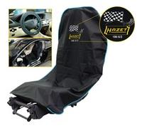 HAZET funda para asiento y volante 196-6/2, 2 piezas, para todos los asientos y volantes, impermeable y repelente al aceite, tamaño universal, antiestática, lavable a 40 grados