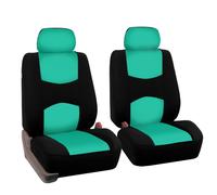 Juego de fundas de asiento delantero de tela para FH Group - Fundas para asientos bajos con reposacabezas extra ble, ajuste universal, lavables,