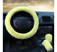 Juego de fundas de lana para volante con freno de mano y engranaje