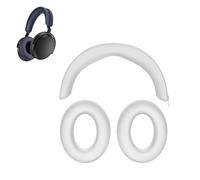 Juego de fundas de silicona compatibles con Sennheiser Momentum 5, cojín suave para la diadema y almohadillas para los oídos, piel protectora para auriculares sobre la oreja, accesorio lavable para