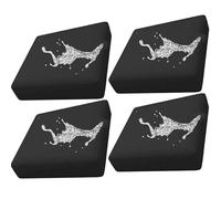 Juego de fundas impermeables para sofá de exterior, 1/2/4 piezas, cojines extraíbles con cremallera, fundas para sofá de jardín, protectores de muebles de patio, duraderas y elegantes fundas de