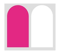 Juego de Fundas para Arco Nupcial Arco de Doble Cara con Cubierta elástica Licra for decoración Bodas, cumpleaños y Fiestas(Color13,4x7ft(120x210cm))