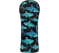 Juego de fundas para cabeza de golf con etiqueta de número diseñada para adaptarse a todos los bosques y conductores aman a todos los tiburones activistas del océano