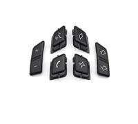Juego De Fundas Para Interruptor Control Botones Volante Multifunción Para Serie 3 Para X1 E90 E91 E92 E93 E84 Botón Multifunción Volante(Model B 6 pieces)