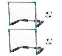 Juego de fútbol acuático para Piscina Flotante refrescante de Verano. Incluye 2 porterías, 2 Pelotas y 1 inflador. Juegos de Piscina interactivos para Padres e Hijos para Adultos y familias. Pelo