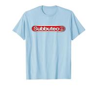 Juego de fútbol Subbuteo Classic Logo Camiseta, Hombre, Azul Bebé, L