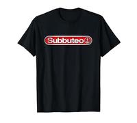 Juego de fútbol Subbuteo Classic Logo Camiseta, Hombre, Negro, M