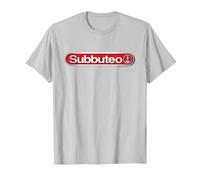 Juego de fútbol Subbuteo Classic Logo Camiseta, Hombre, Plata, M