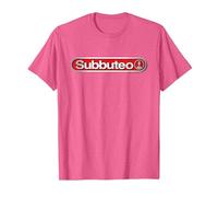 Juego de fútbol Subbuteo Classic Logo Camiseta, Hombre, Rosa Jaspeado, L
