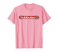Juego de fútbol Subbuteo Classic Logo Camiseta, Hombre, Rosado, XXL