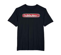 Juego de fútbol Subbuteo Classic Logo Camiseta, Hombre Tallas Grandes, Negro, 6X Alto