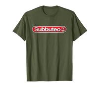 Juego de fútbol Subbuteo Classic Logo Camiseta, Hombre, Verde Oliva, XXL