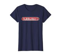Juego de fútbol Subbuteo Classic Logo Camiseta, Mujer, Azul Marino, XS