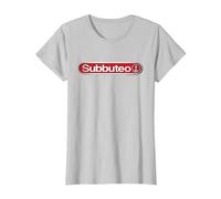 Juego de fútbol Subbuteo Classic Logo Camiseta, Mujer, Plata, L