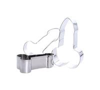 Juego de galletas de acero inoxidable, molde para hornear fondant, bricolaje, pastelería de pene, 3 uds.