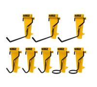 Juego de ganchos para riel y estuche Dewalt DXL TOUGHSYSTEM 2.0 de 8 piezas DWST82816-0