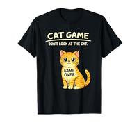 Juego de Gatos. Juego Fin del Juego No mires al Gato Camiseta