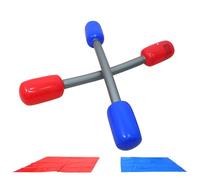 Juego De Gladiadores Inflables: Material Inflable, Juego De Playa, Kit De Desafío | Palitos Incluso Duelo Seguro Y Divertido, Accesorios De Batalla para Niños para Niñas Adultas Eventos Al Aire