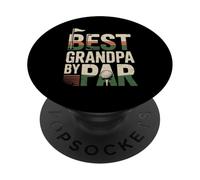 Juego de golf Best Grandpa By Par Grandpa, divertido juego de golf a la par PopSockets PopGrip Adhesivo