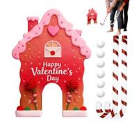 Juego De Golf con Temática De De Jengibre Juguete Familiar Portátil para en | Minigolf Navideño para Reuniones y Celebraciones para Reuniones Hogar Oficin